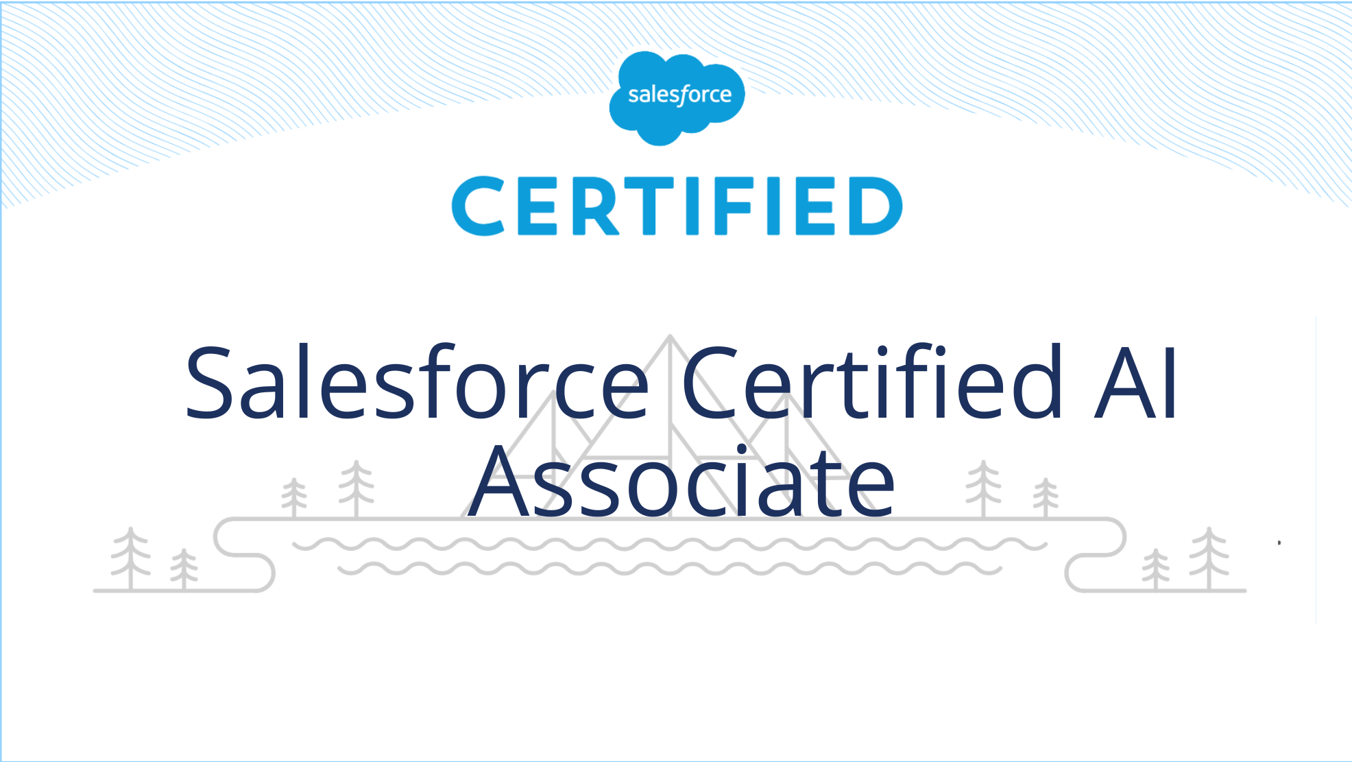 Salesforce Certified AI Associate